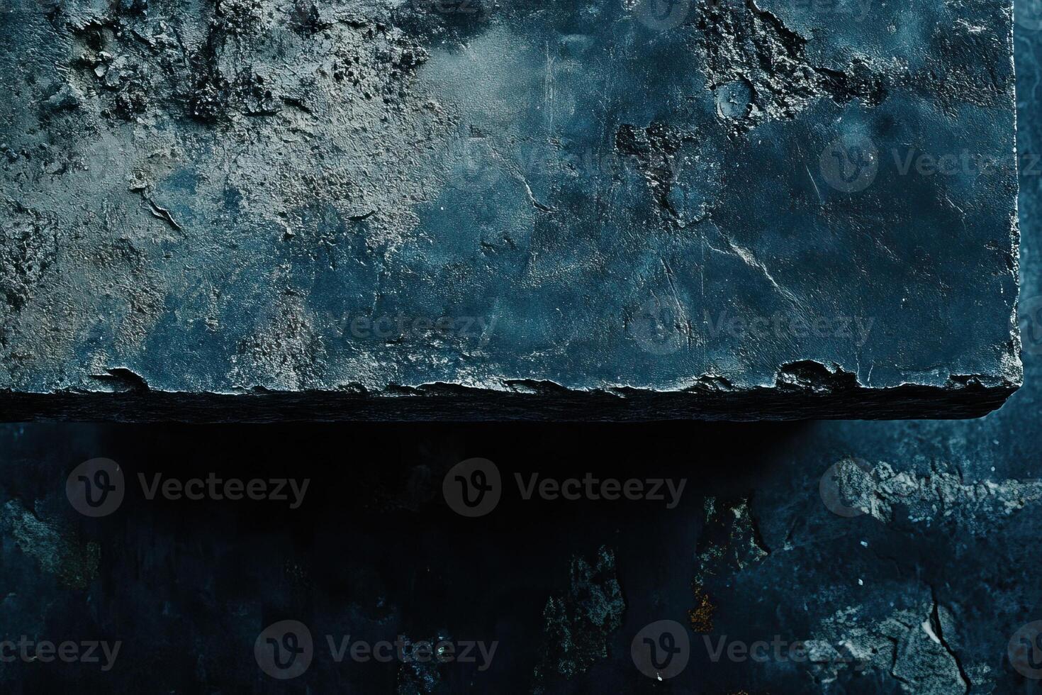 Dark stone block texture, grunge background photo