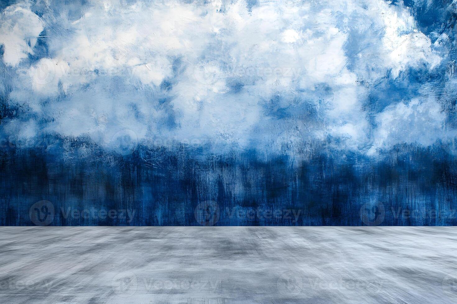 Blue textured wall studio backdrop photo