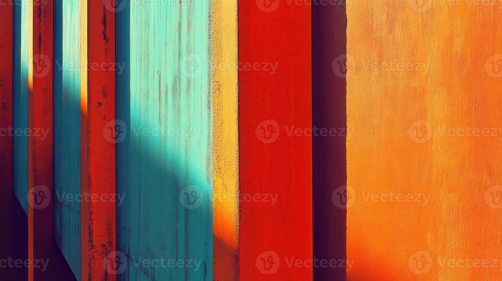 Colorful urban wall texture, sunlight, abstract background, design element photo