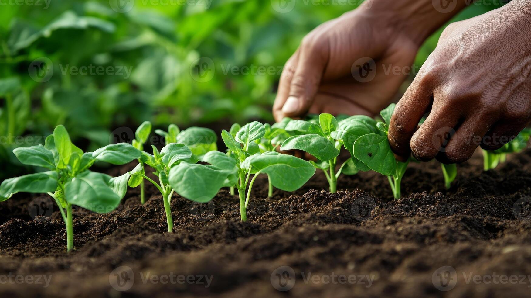 Planting Seeds Cultivating a Bountiful Harvest photo