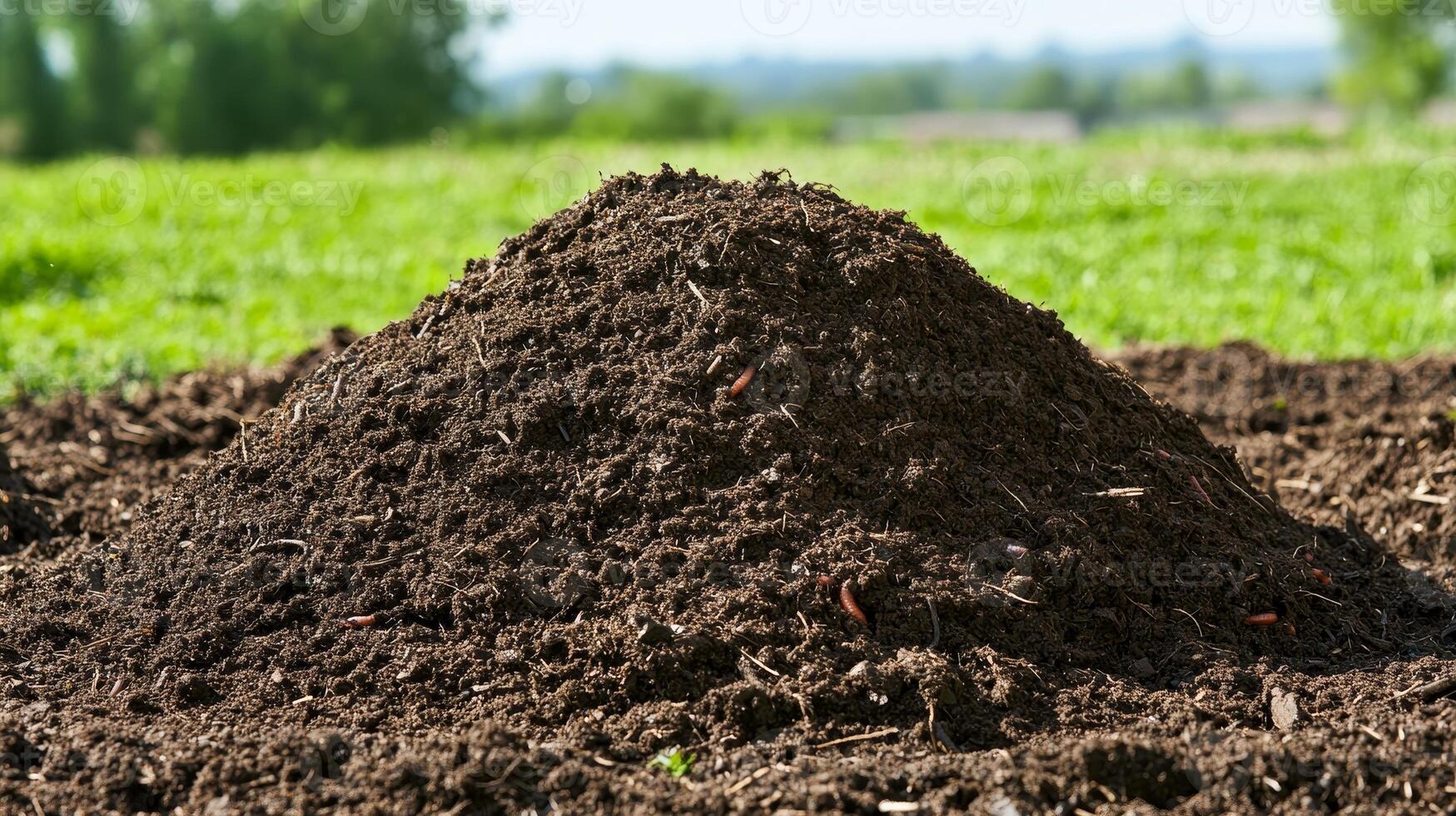Fertile Soil Heap - A Rich Earth for Growth photo