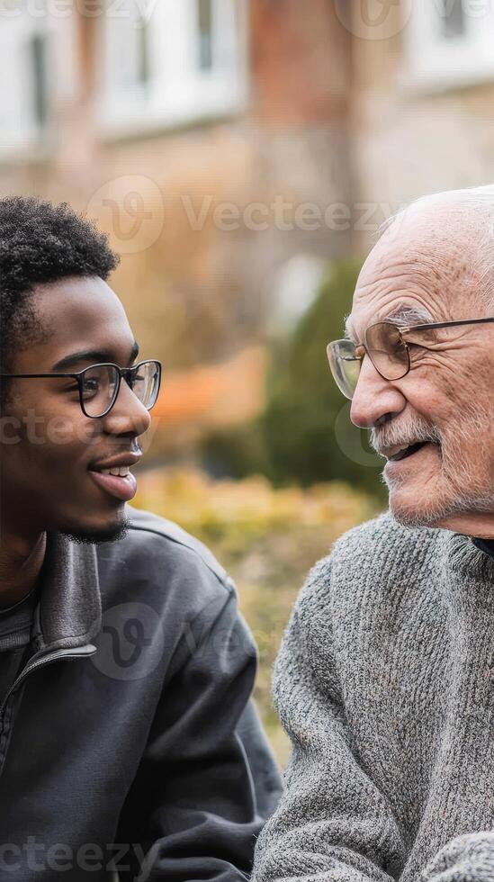 Intergenerational Connection A Moment of Understanding and Growth photo