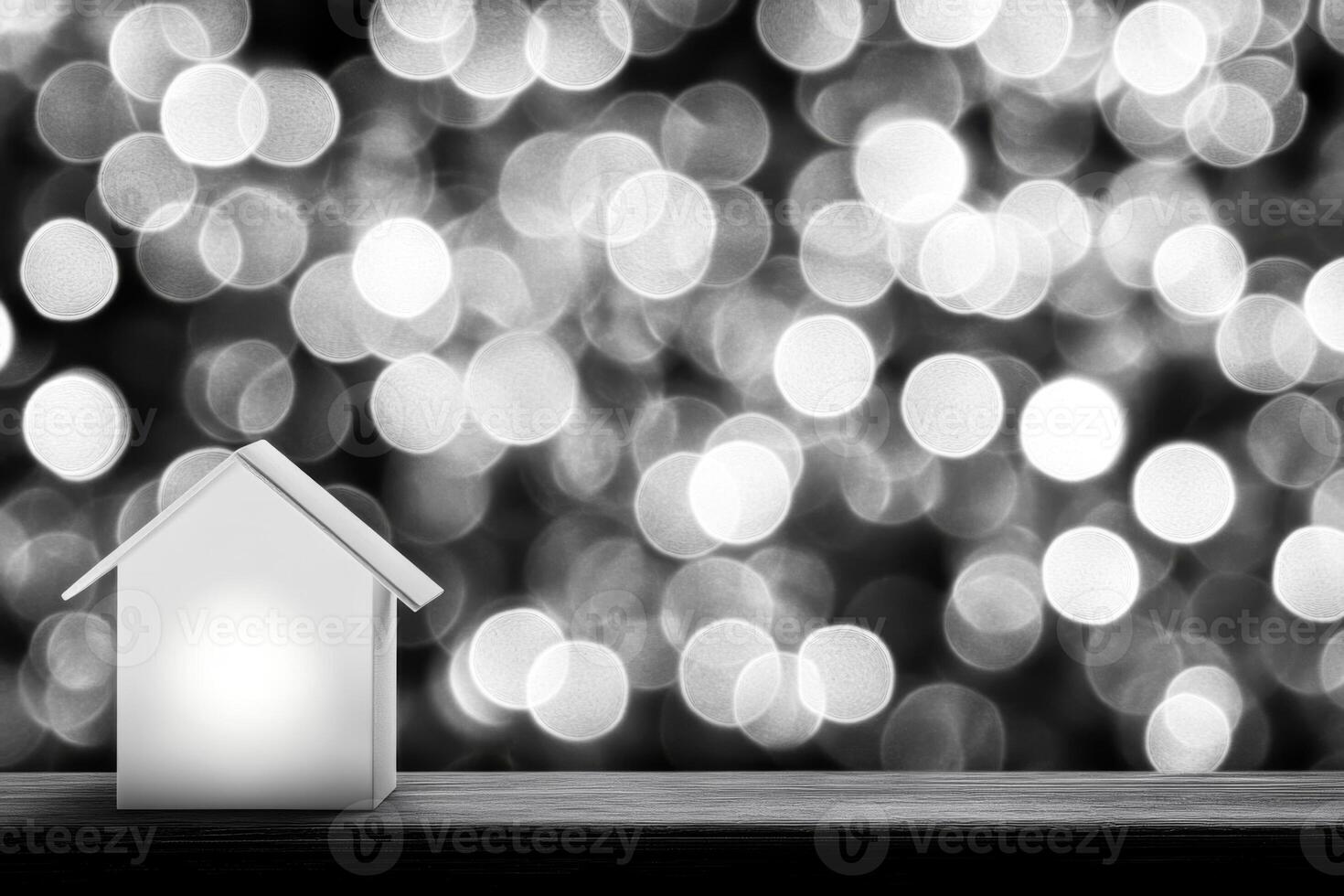 Tiny Home with Soft Lights photo