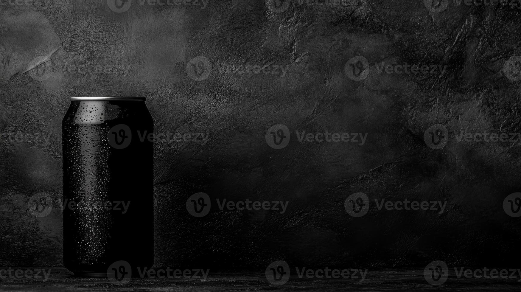Graphic of a black jar on a dark background, a play of light and shadow photo