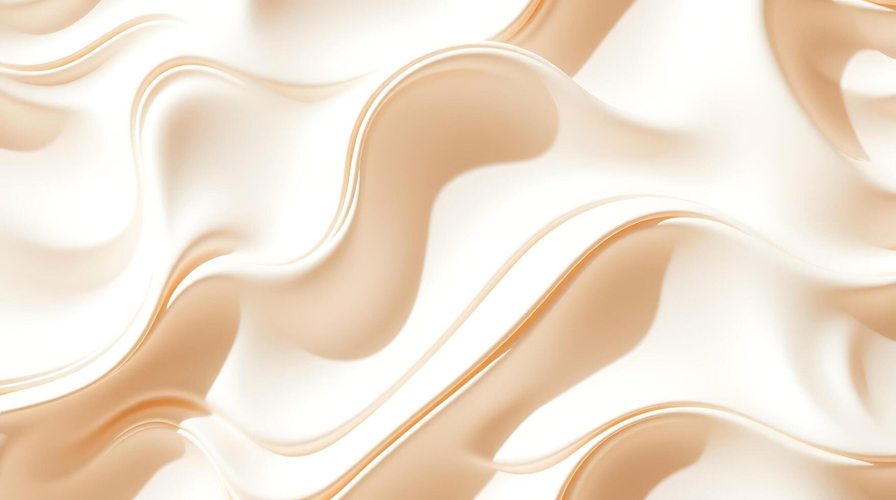 A white and tan background with wavy lines photo
