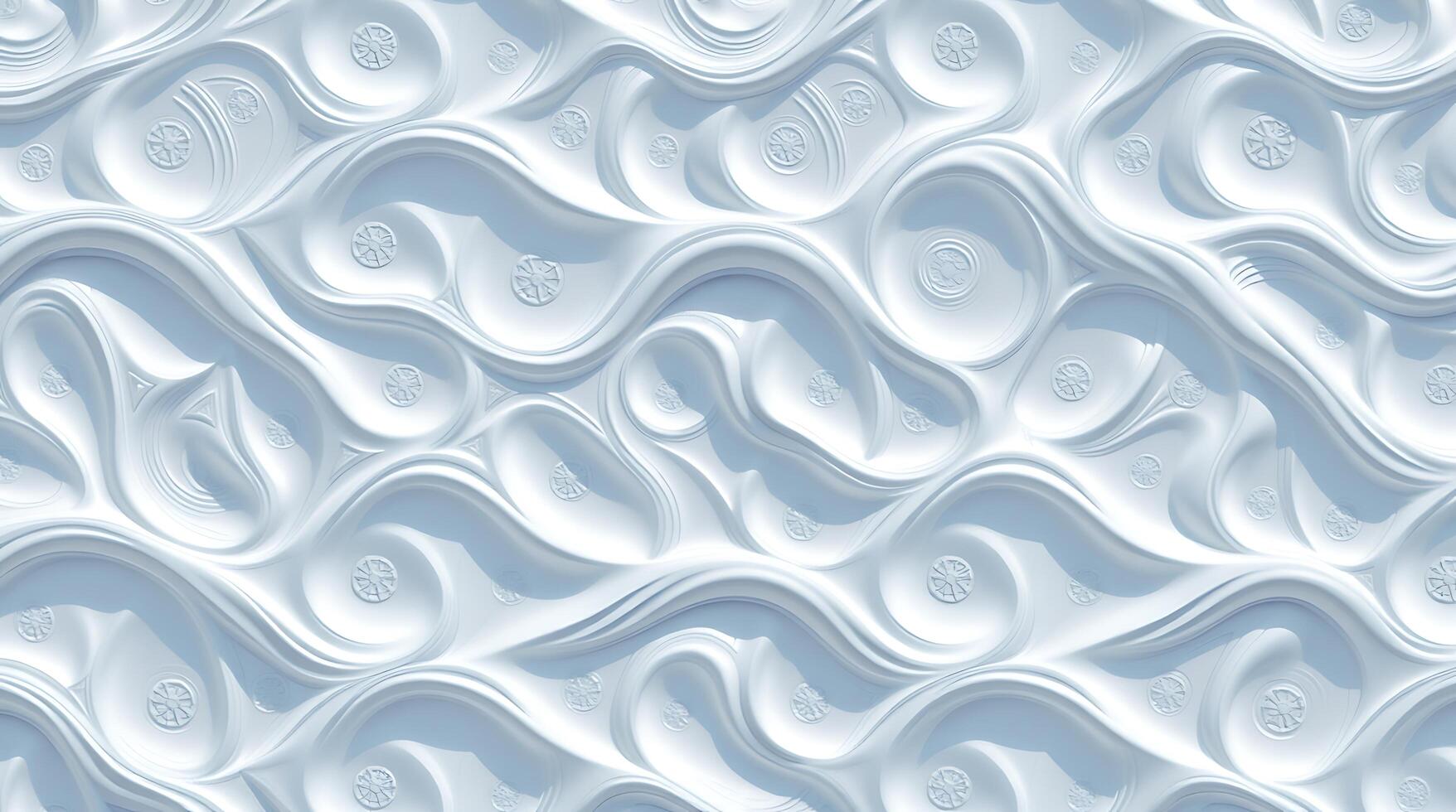 A white background with wavy shapes photo
