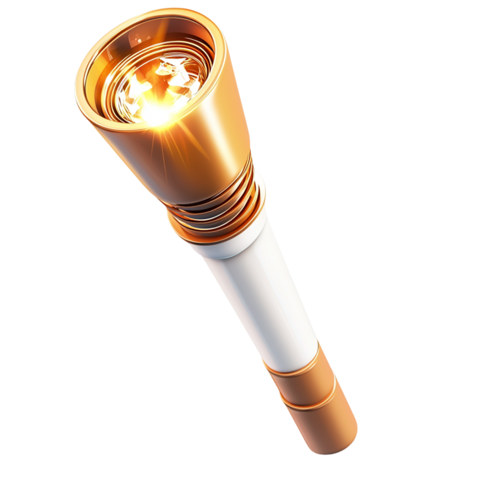 Fiery Golden Torch a Strong Hle a Brilliantly Burning Flame png