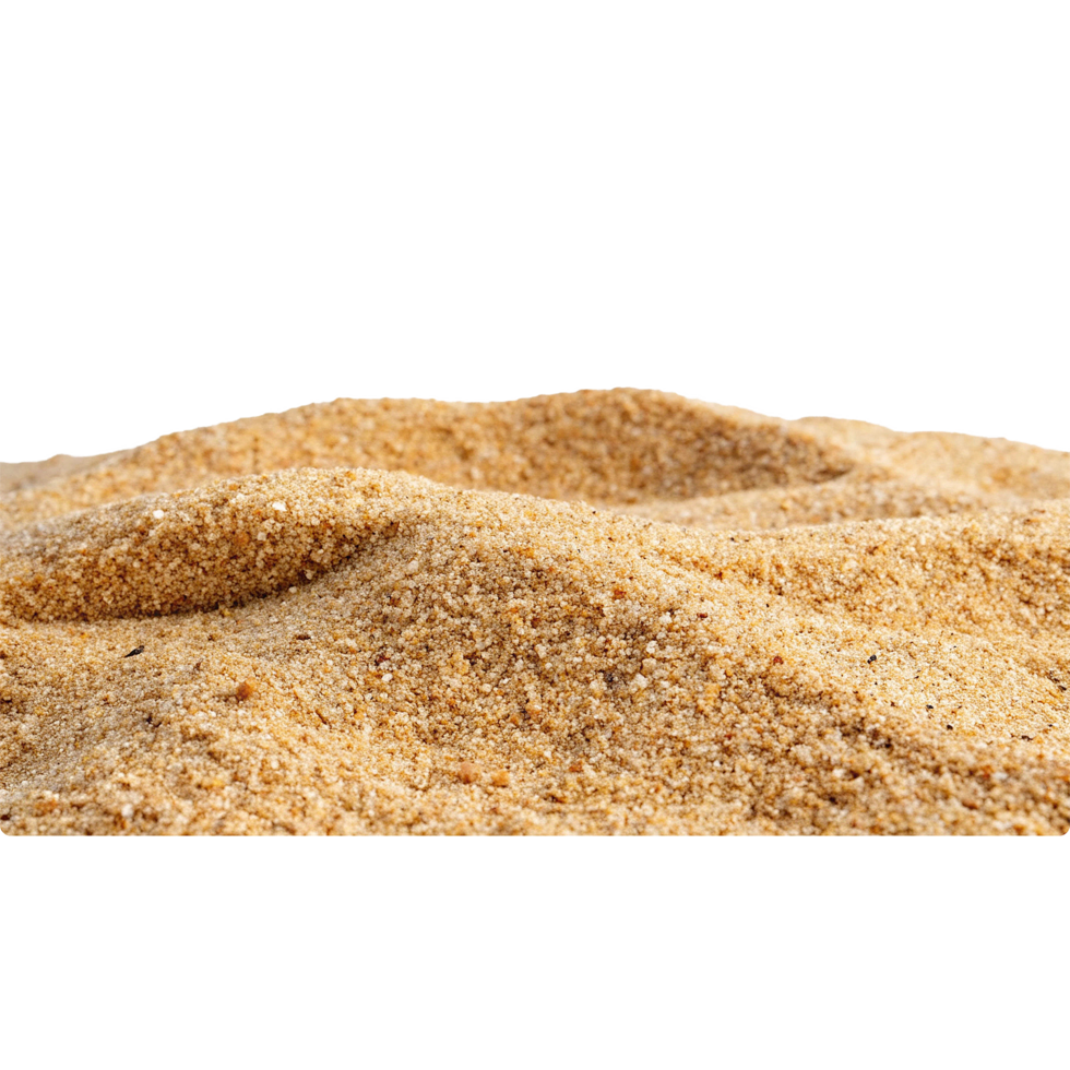 Close Up of Light Brown Sand Texture Showing Undulating Surface and Fine Grains png