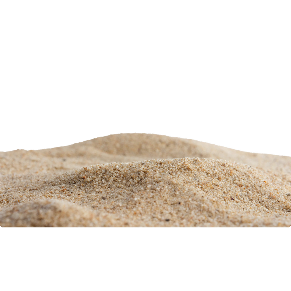 Close Up View of a Textured Sand Dune Landscape Scene png