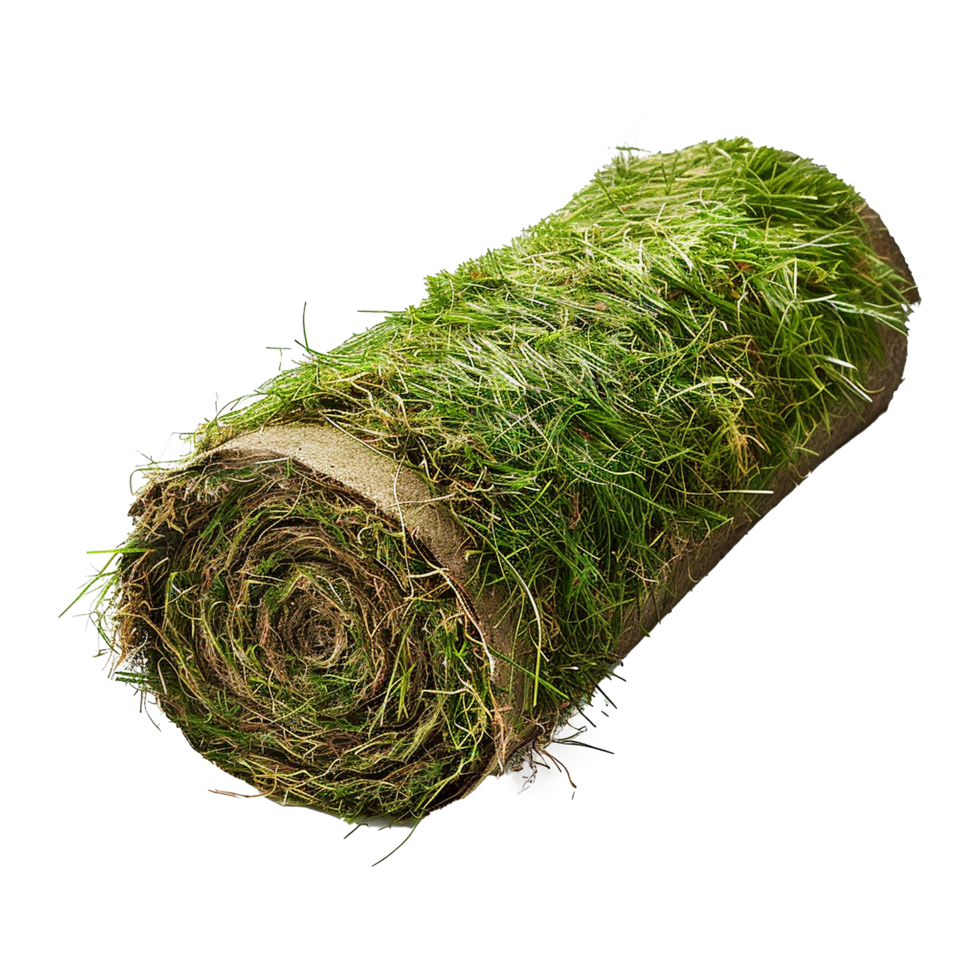 Rolled Sod Turf Grass for Landscaping and Garden Projects png