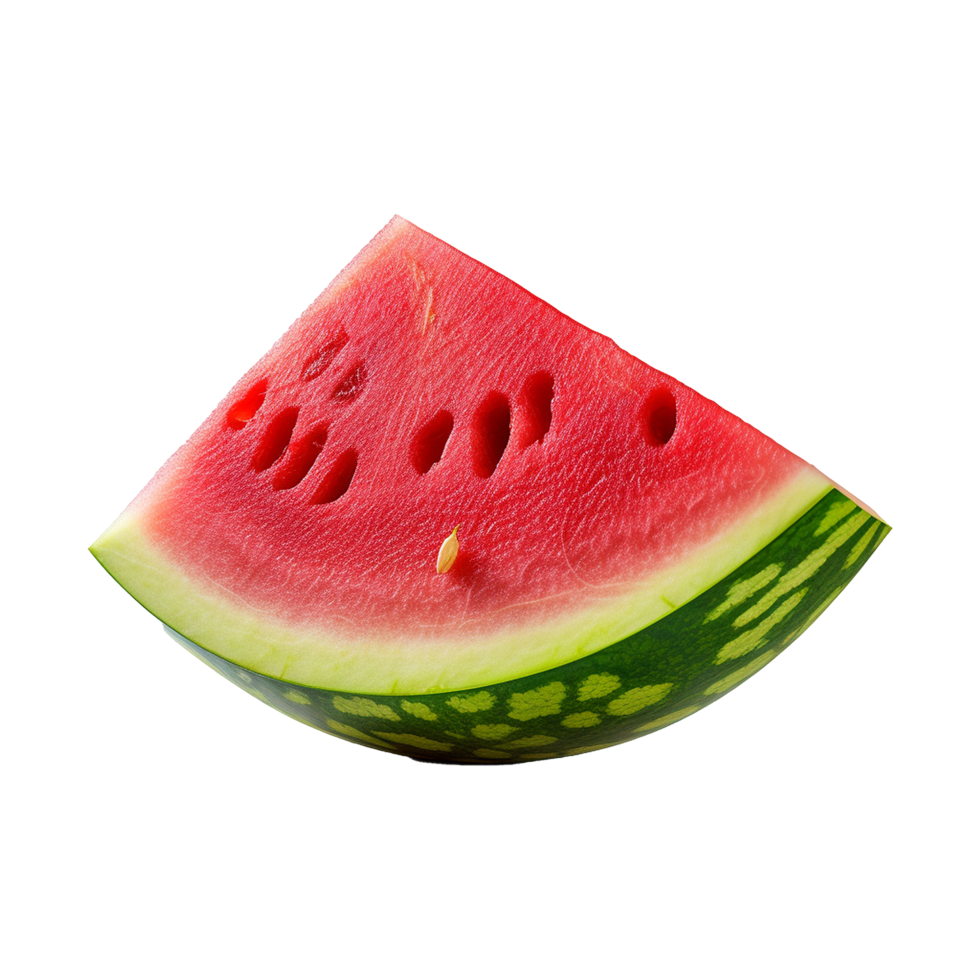 A juicy slice of fresh watermelon perfect for summer refreshment png