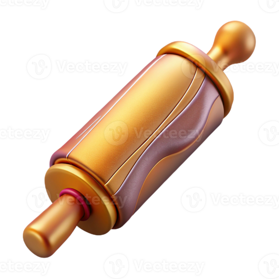 serene artistic Rolling Pin for Dough Cutout for Bakery Websites high quality png