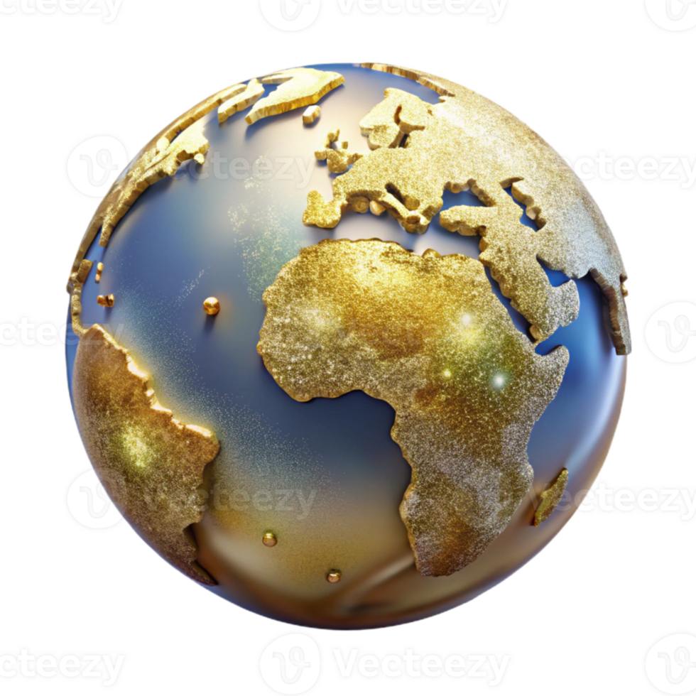 dramatic traditional Satellite View Map of Earth Transparent for Global Perspectives original png