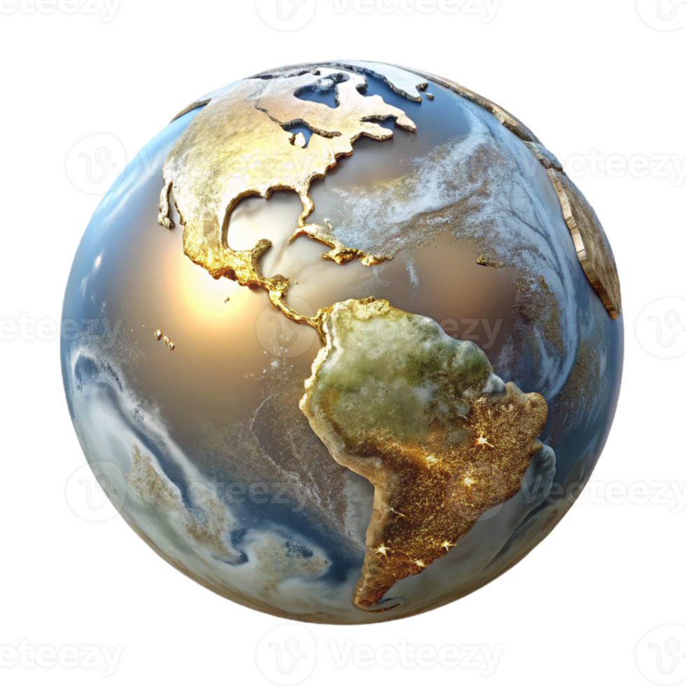 dramatic traditional Satellite View Map of Earth Transparent for Global Perspectives detailed png