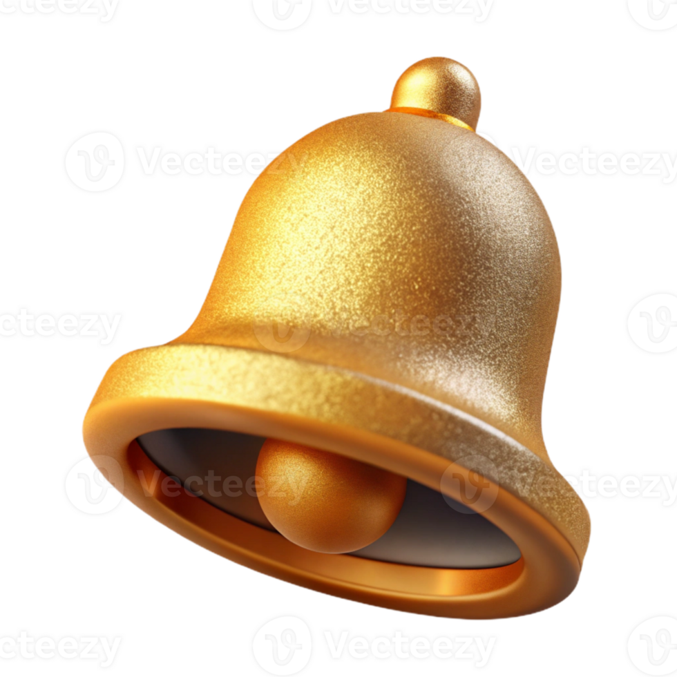 elegant abstract School Bell Icon Transparent for Classroom Management detailed png