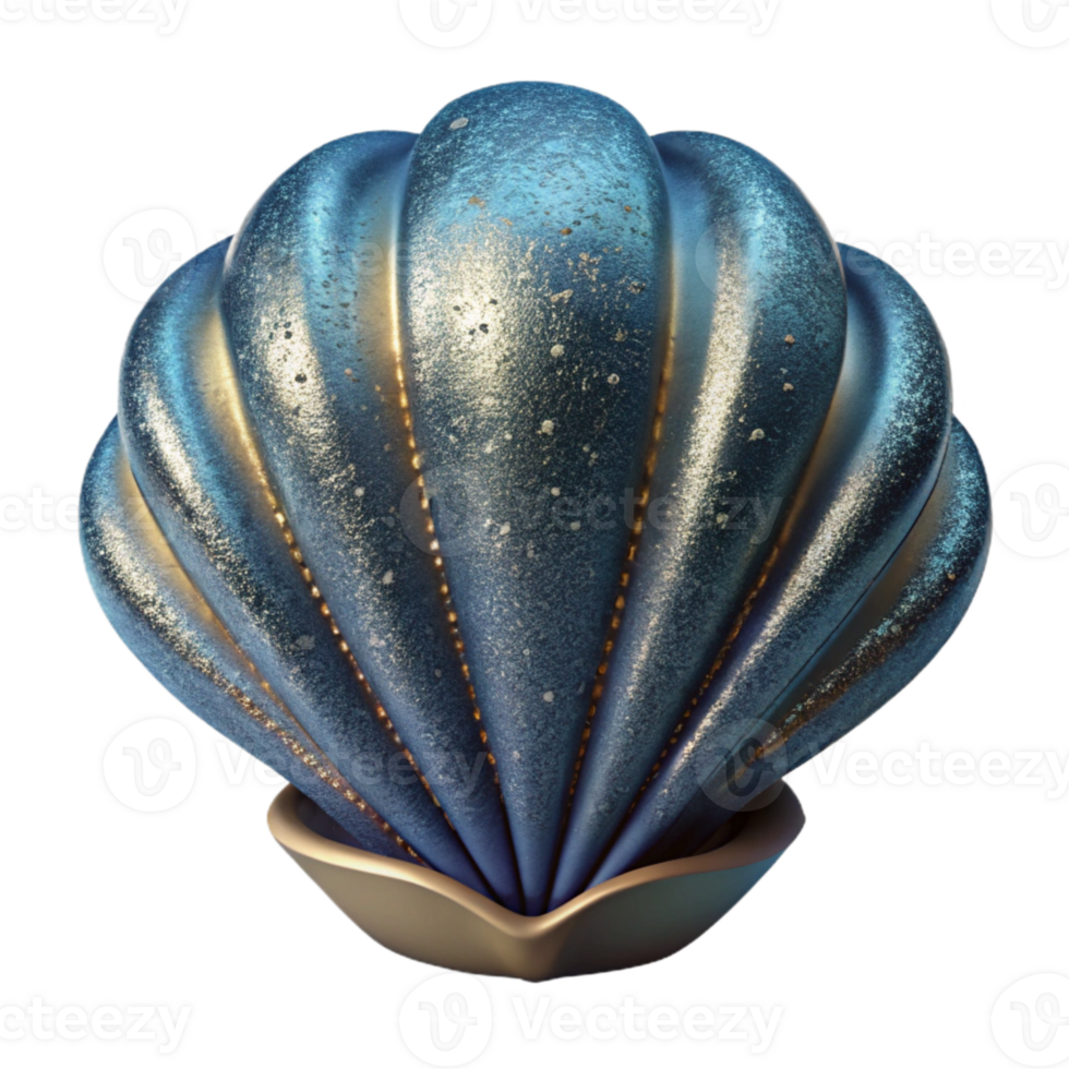 serene contemporary Seashell Icon Isolated for Beachcombing authentic png