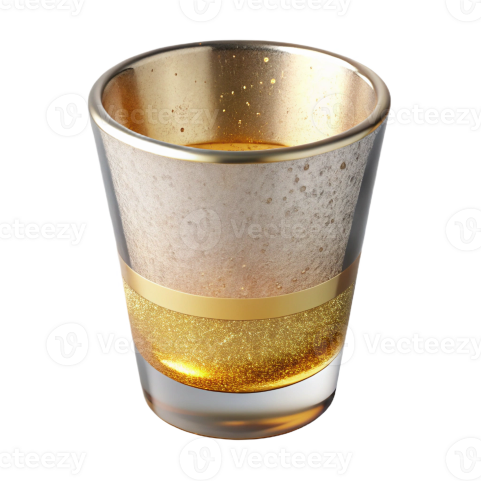 magnificent vintage Shot Glass Clear Small Glassware Isolated for Liquor Service genuine png