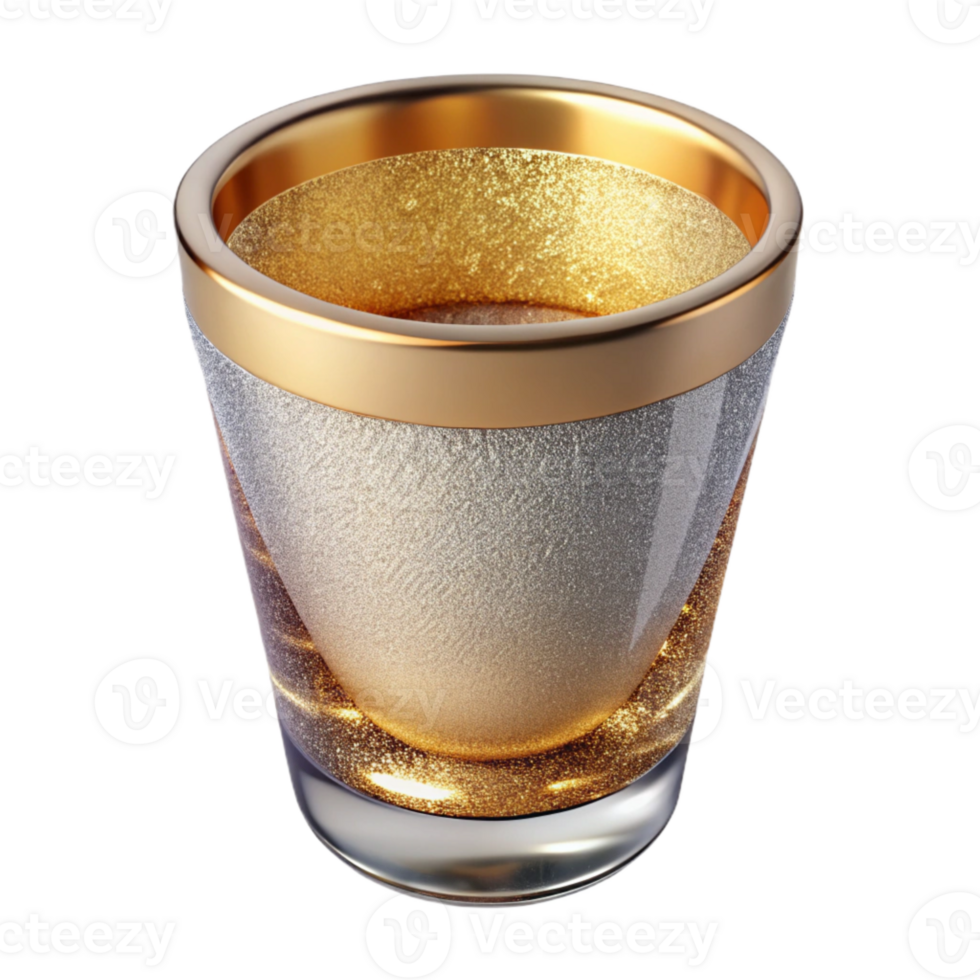 extraordinary contemporary Shot Glass Clear Small Glassware Isolated for Liquor Service authentic png
