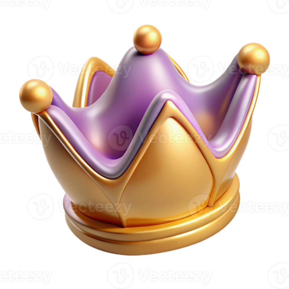 vibrant abstract Simple Crown Royal Icon Transparent for Regal Design exclusive png