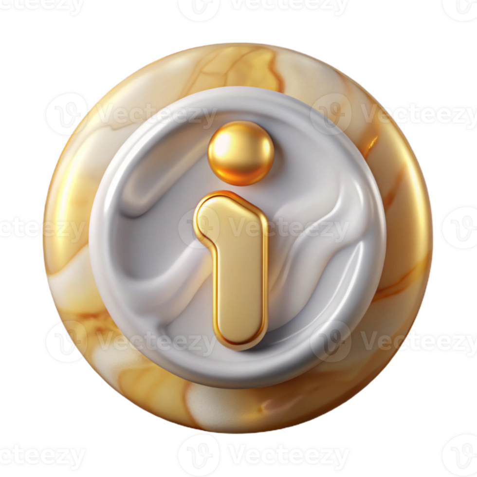 dramatic vintage Simple Information Icon Isolated for Help Centers high resolution png