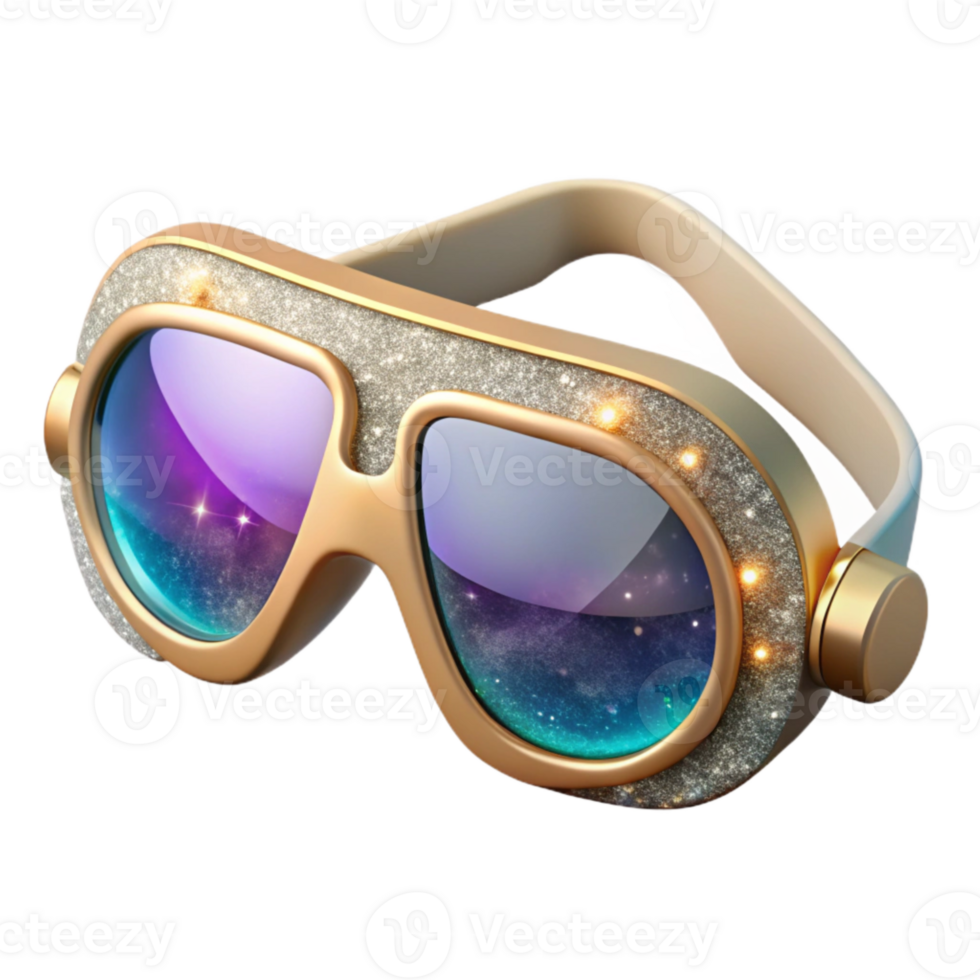 serene abstract Smart Glasses Augmented Reality Technology Isolated for Future Concepts premium png