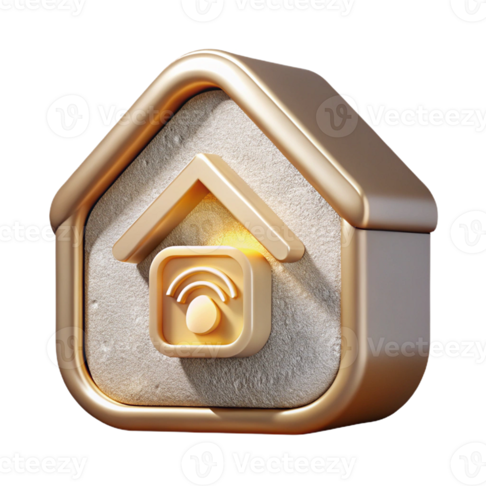magnificent rustic Smart Home Integration Icons Isolated for Connectivity authentic png