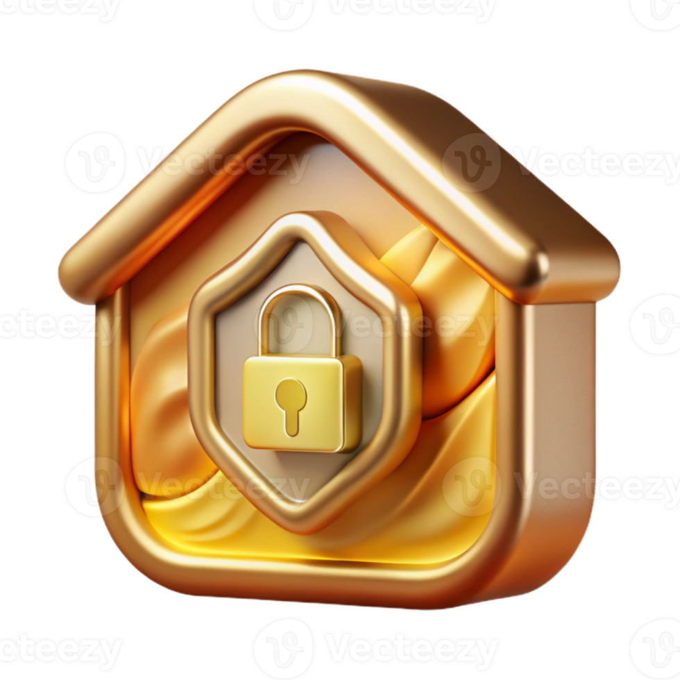 magnificent abstract Smart Home Security System Icon Transparent for Safety genuine png