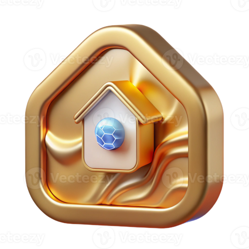 dramatic rustic Smart Home System Integration Icon Cutout for Tech Consulting high resolution png