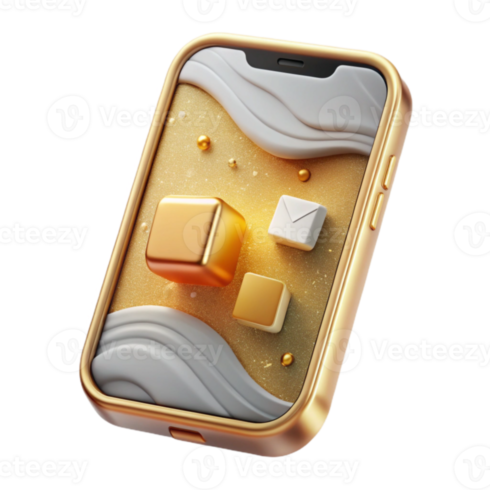 serene rustic Smartphone Icon Mobile Education Cutout for Digital Learning Resources authentic png