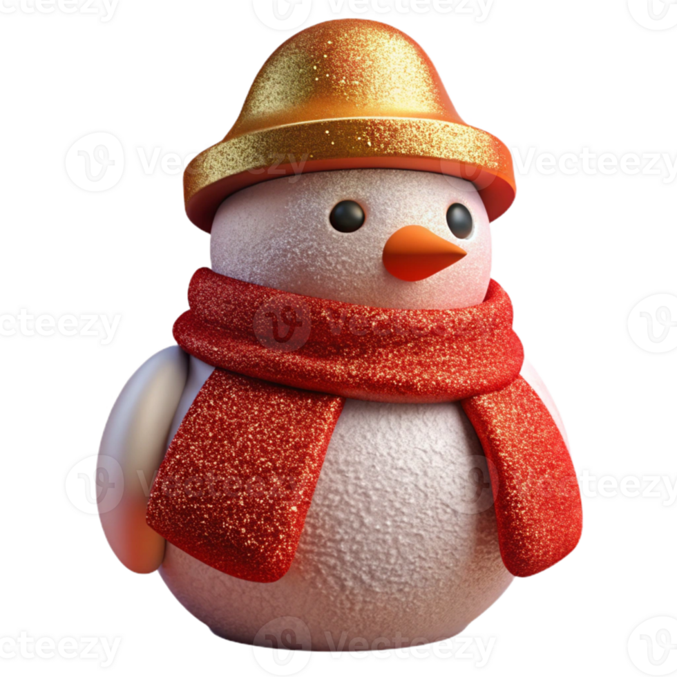 dramatic traditional Snowman Scarf Red Knitted Accessory Transparent detailed png