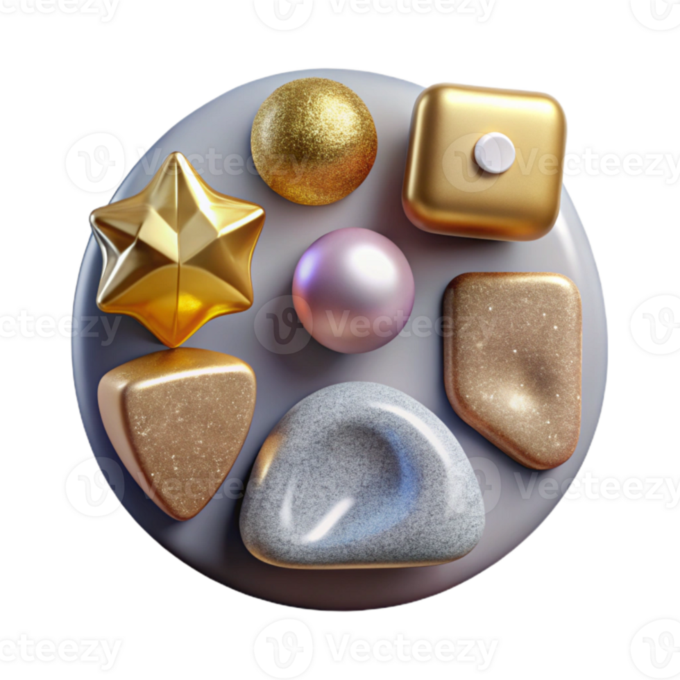 vibrant rustic Social Media Profile Icon Set Isolated for Platform Branding high quality png