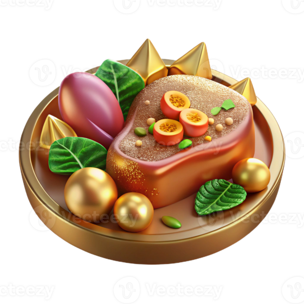 magnificent traditional Steak Dinner with Vegetables Isolated for Restaurant Menus premium png