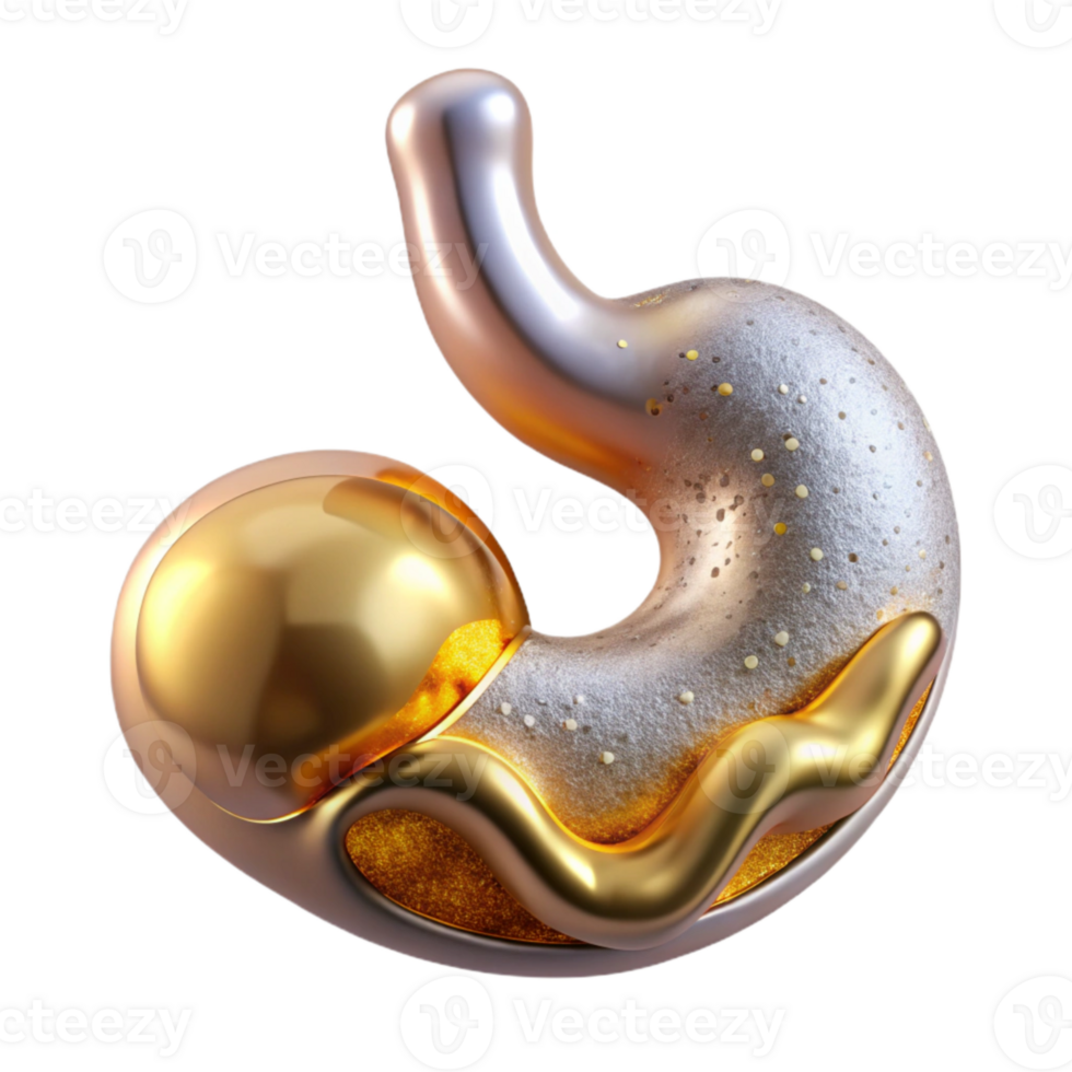 dramatic artistic Stomach Digestive System Transparent for Healthcare Graphics high resolution png