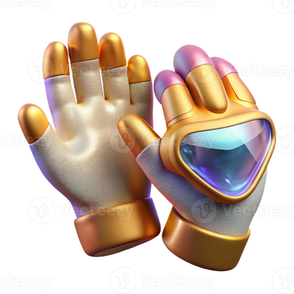 serene classic Stylized Vr Hands Isolated for Interactive Experiences authentic png