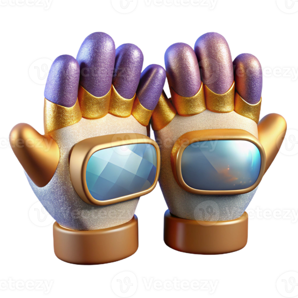 beautiful rustic Stylized Vr Hands Isolated for Interactive Experiences high resolution png
