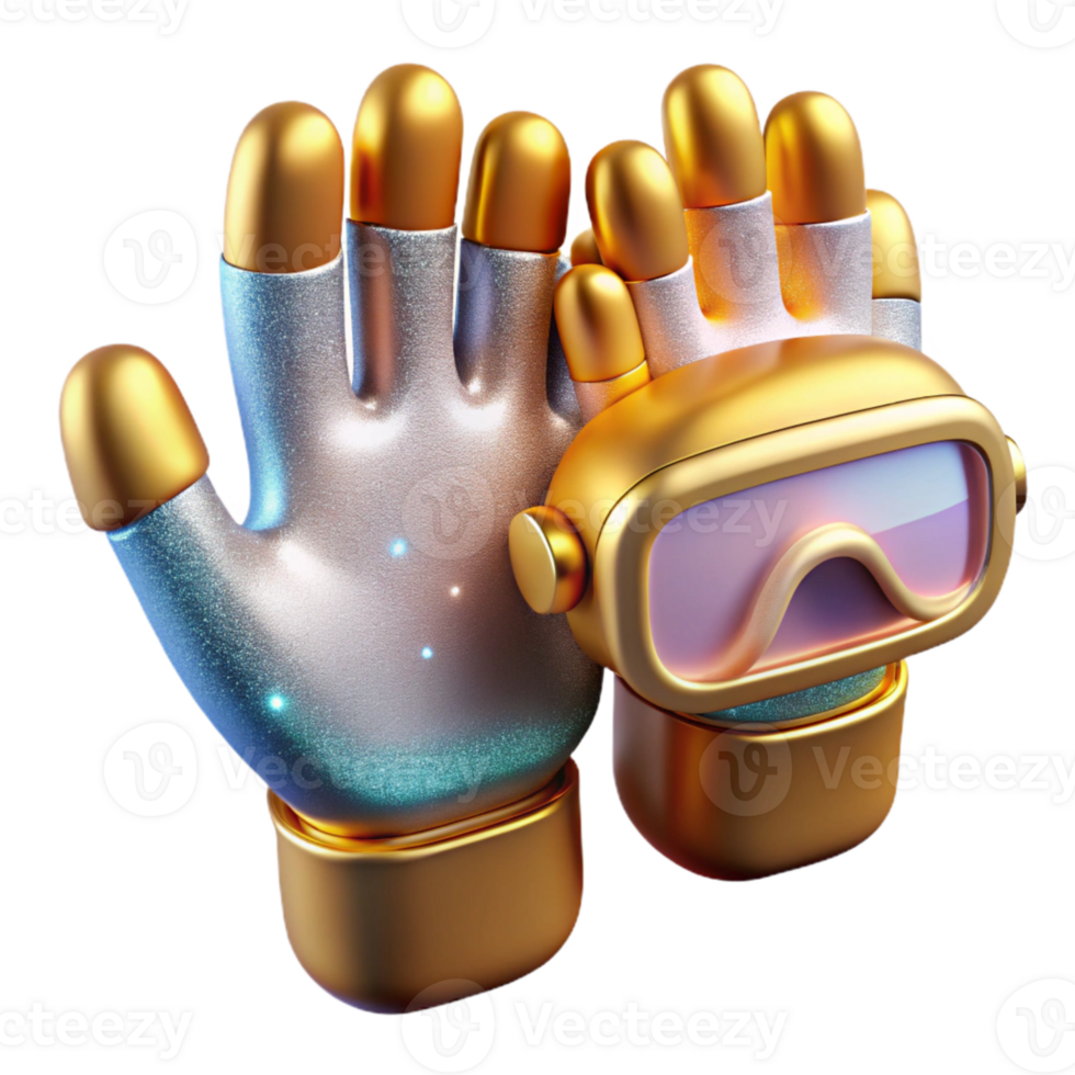 magnificent minimalist Stylized Vr Hands Isolated for Interactive Experiences genuine png