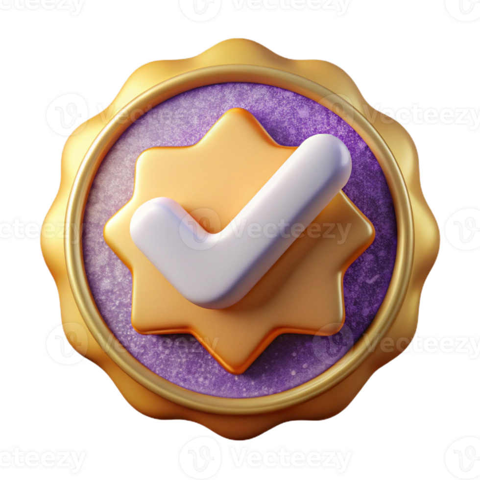 elegant artistic Success Checkmark Icon Completion Cutout for Project Milestones exclusive png