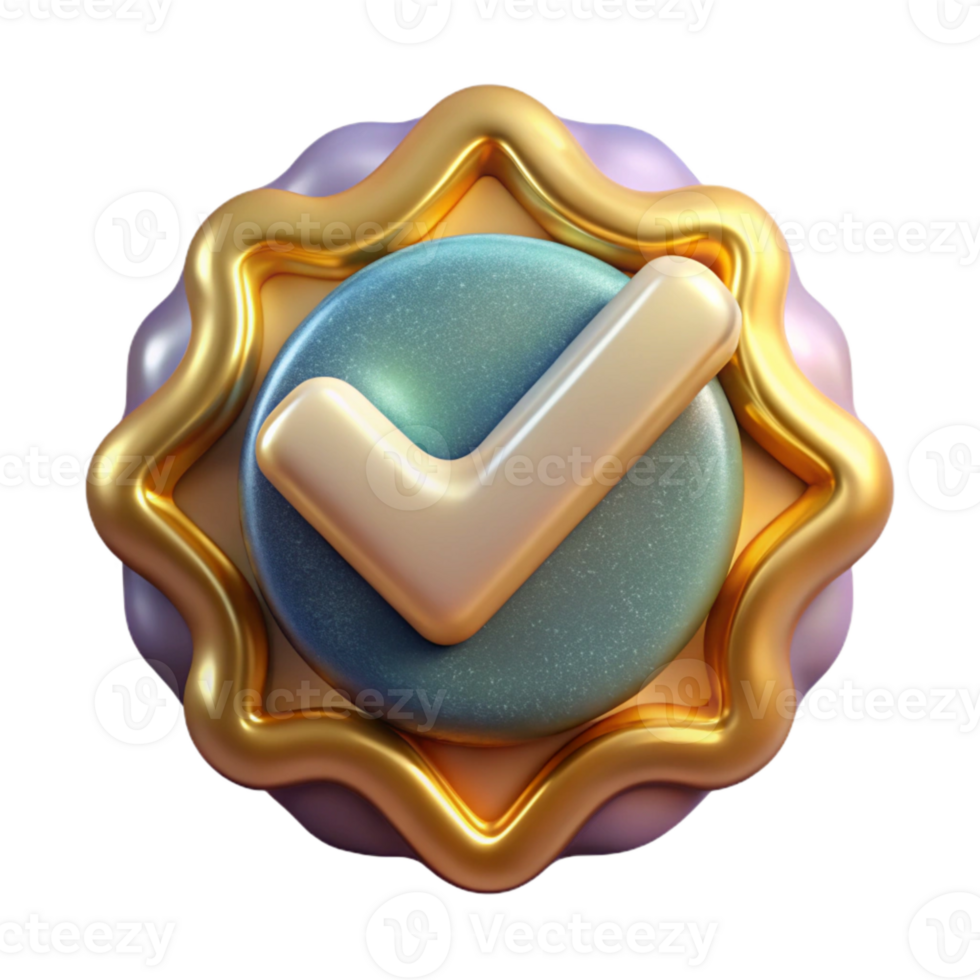 impressive modern Success Checkmark Icon Isolated for Project Completion high resolution png