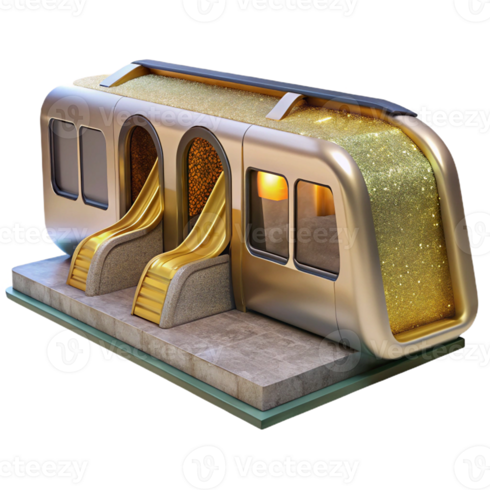 impressive modern Subway Station Underground Transport Cutout authentic png