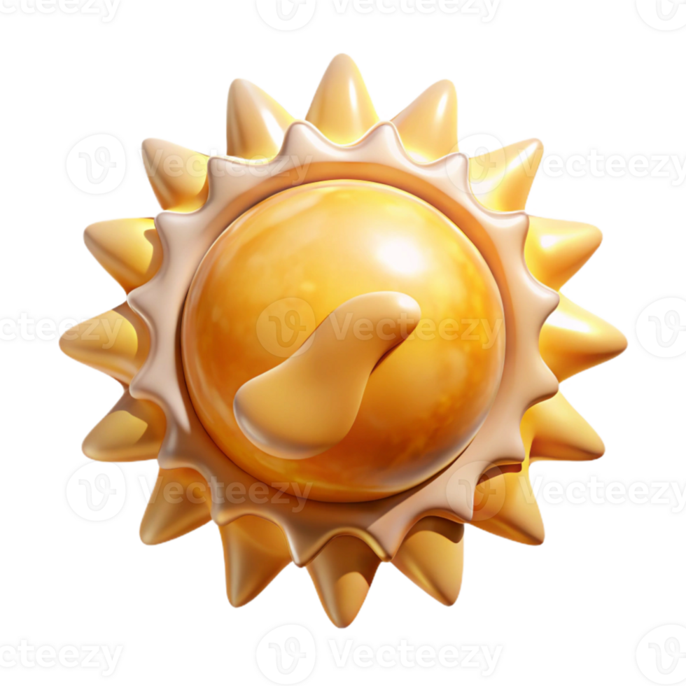 extraordinary artistic Summer Sun Icon Transparent for Vacation Themes professional png