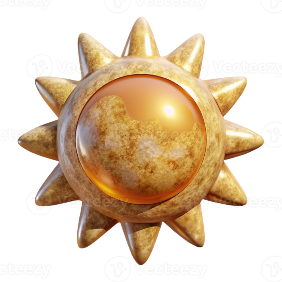 beautiful vintage Summer Sun Transparent Background for Vacation Promotions high resolution png