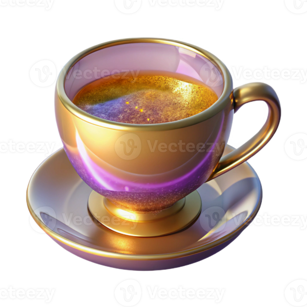 impressive artistic Tea Cup Hot Beverage Herbal Infusion Transparent for Tea Room detailed png