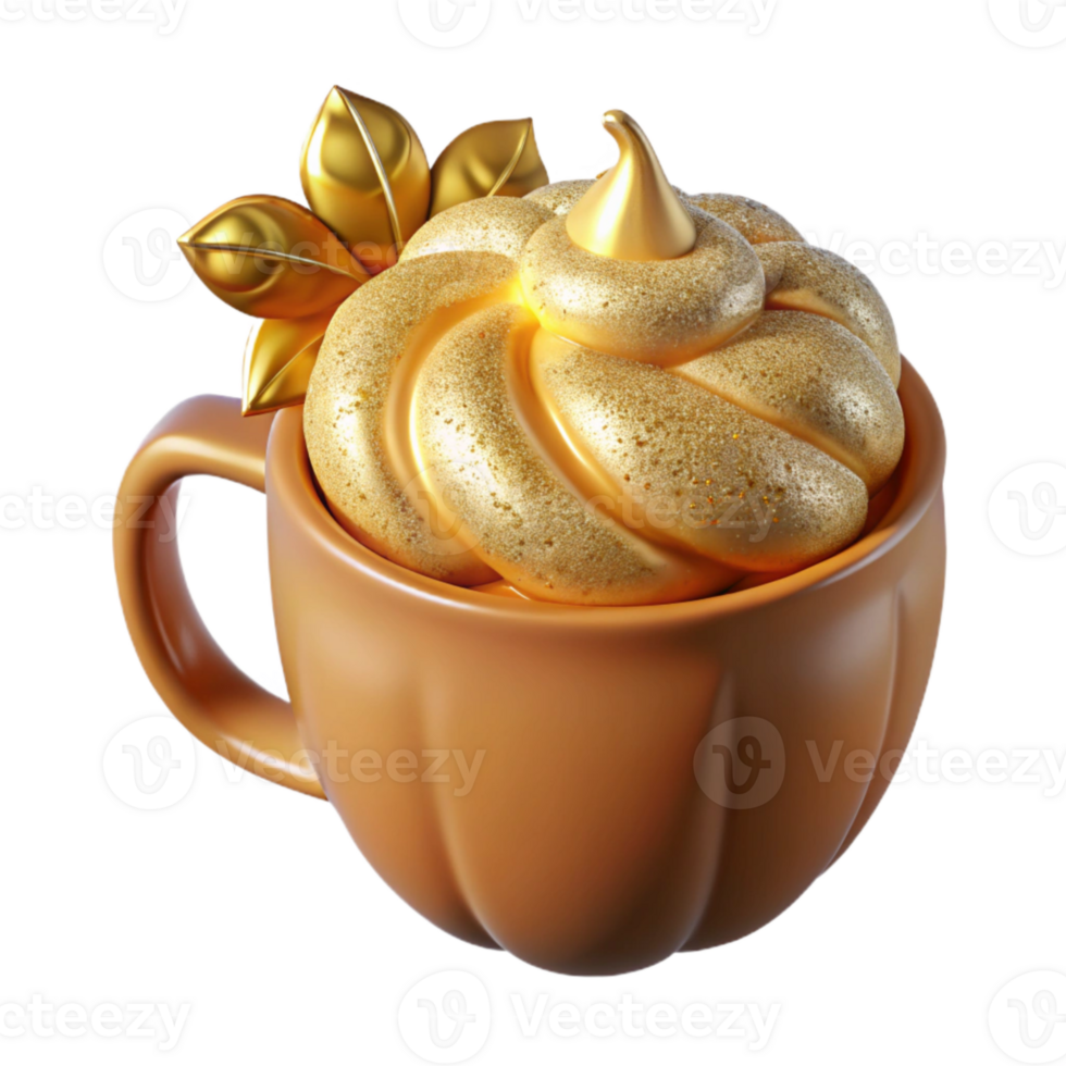 impressive modern Thanksgiving Pumpkin Spice Latte Transparent for Autumn Beverage high quality png
