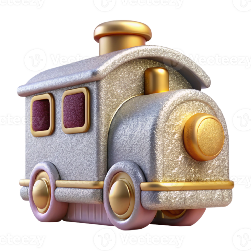 impressive artistic Train Icon Isolated Cutout for Railway Transportation genuine png