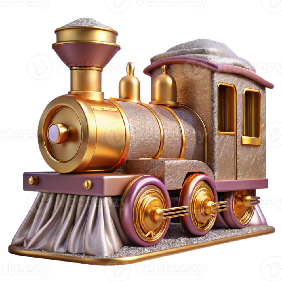 dramatic rustic Train Railway Locomotive Engine Isolated professional png