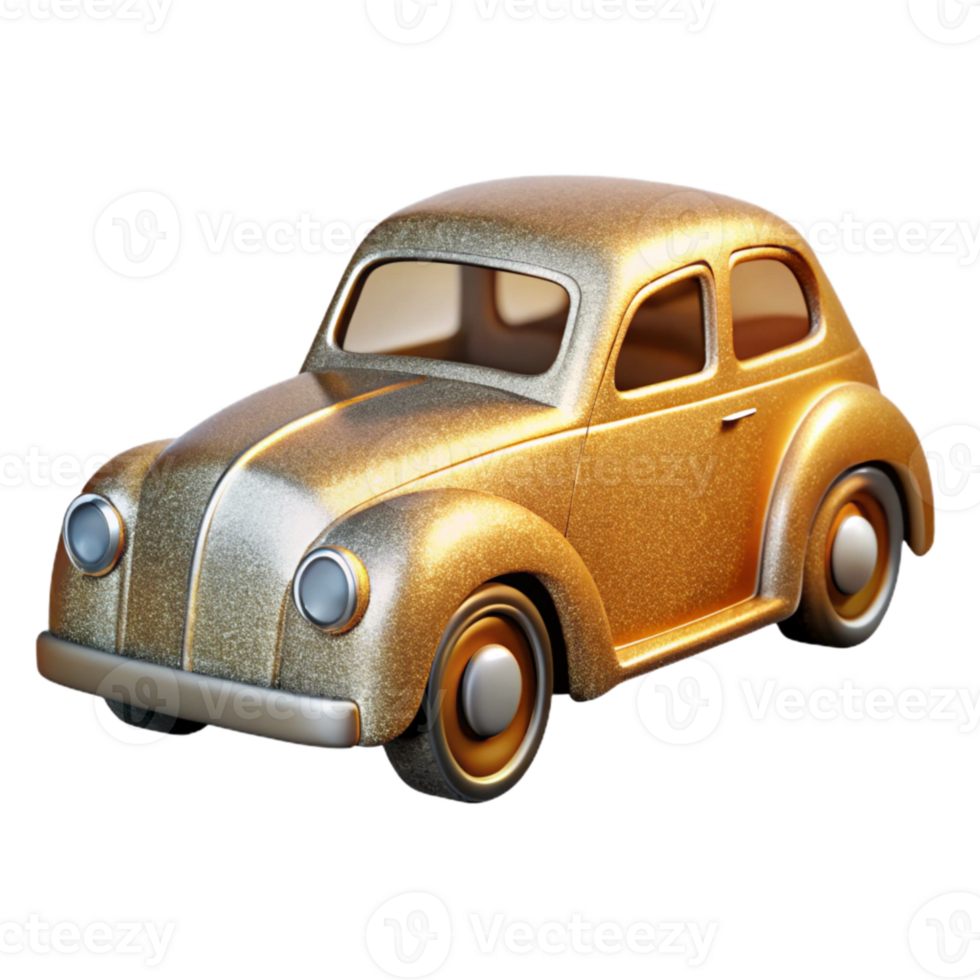 extraordinary traditional Vintage Car Silhouette Cutout for Historical Graphics detailed png