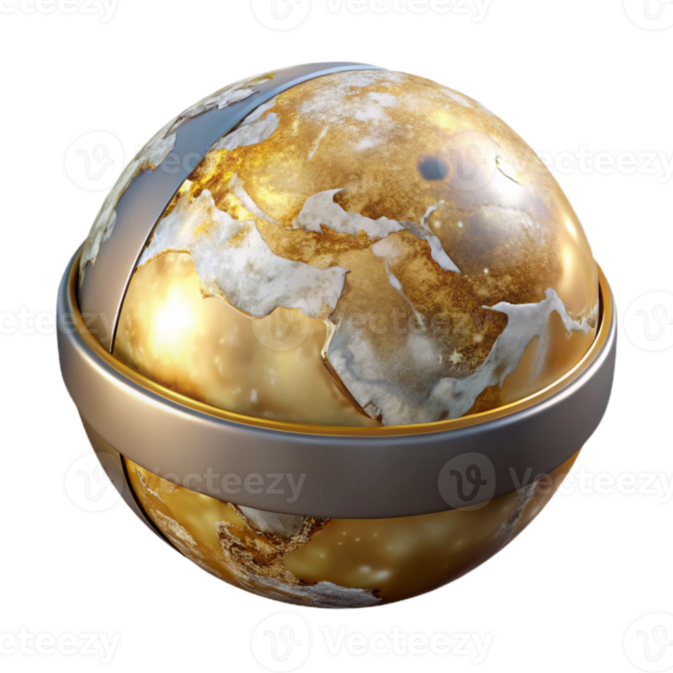 magnificent contemporary Virtual Reality Globe Isolated for Education Materials high quality png
