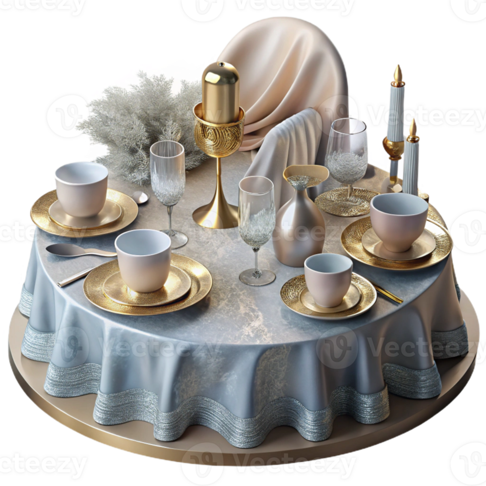 wonderful abstract Wedding Table Setting Silverware Cutout for Catering Services genuine png