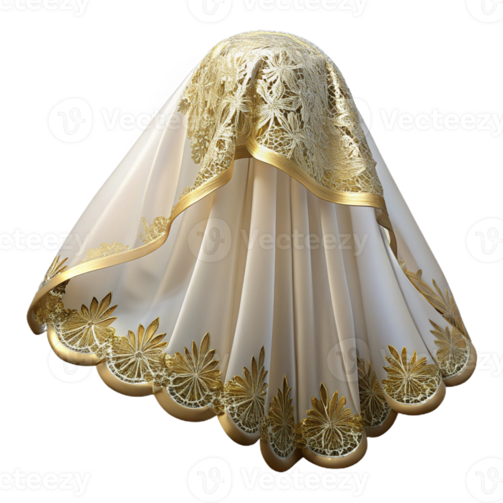 vibrant rustic Wedding Veil Lace Embroidery Cutout for Bridal Design genuine png