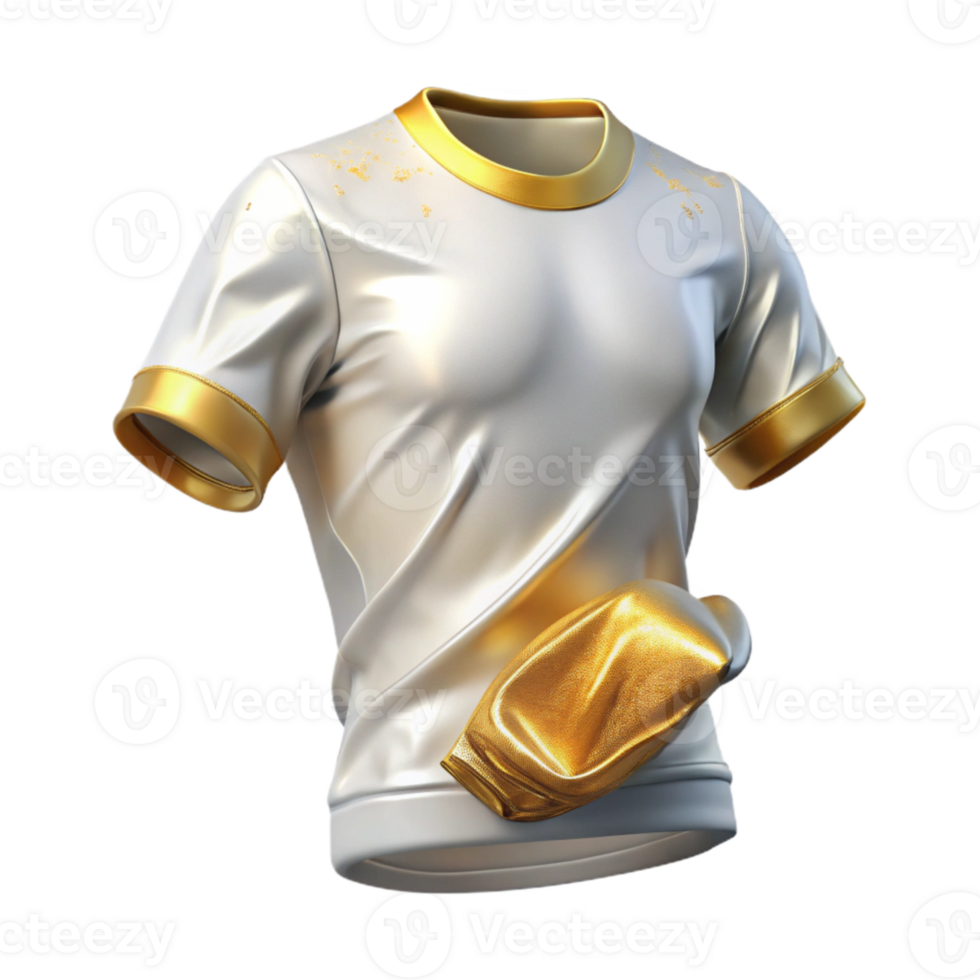 impressive classic White Tshirt Apparel Mockup Transparent for Ecommerce png